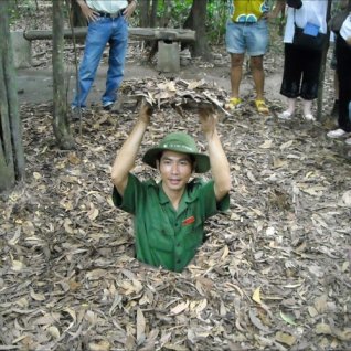 Cu Chi-tunnels